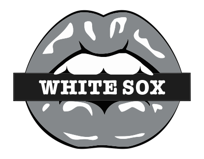 Chicago White Sox Lips Logo vinyl decal